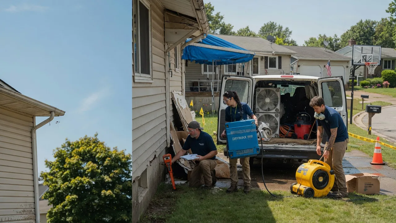 Ceiling Leak Cleanup in Milo, MO near me