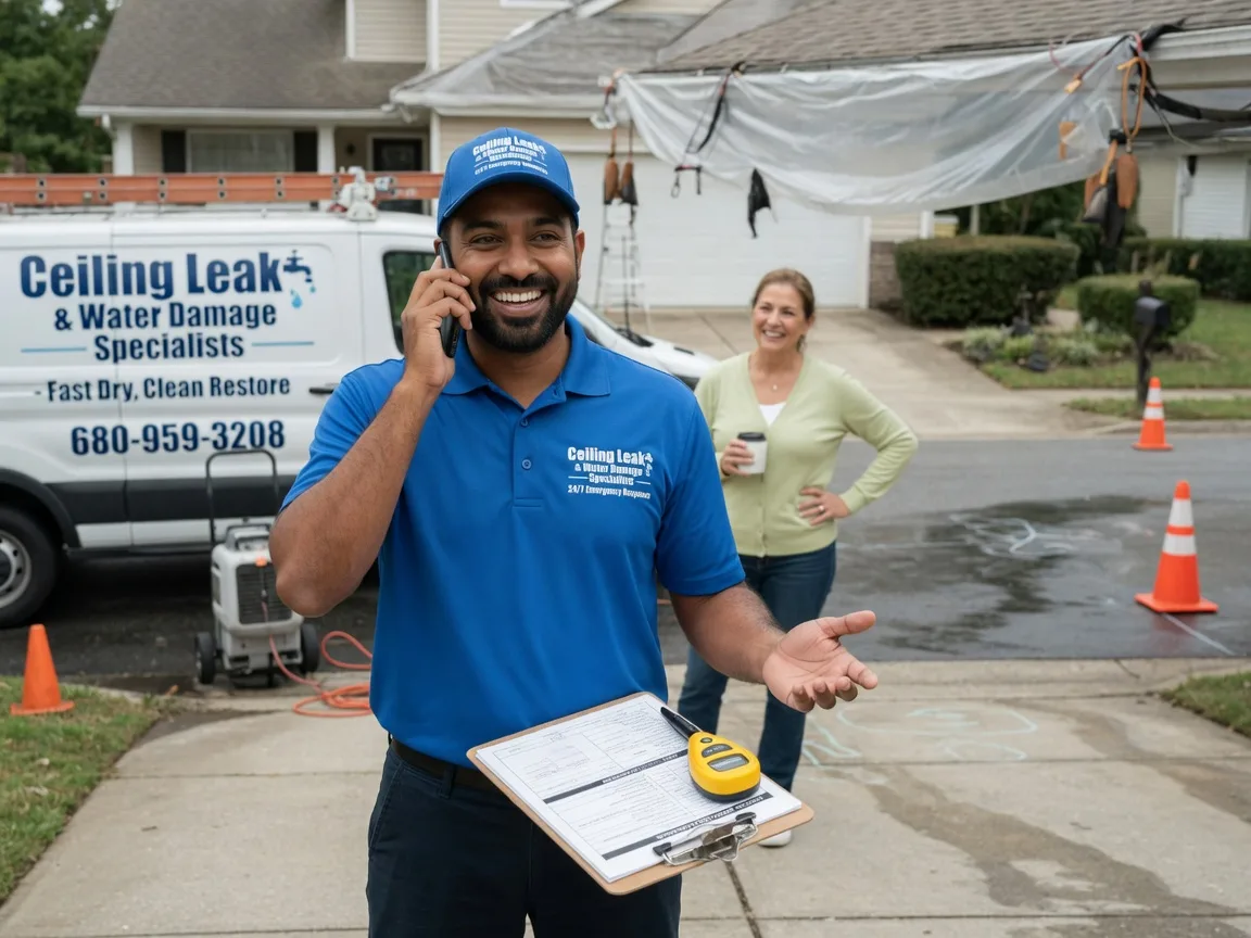 Ceiling Leak Cleanup Milo, MO FAQs